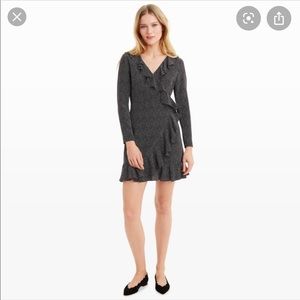 Club Monaco Vontella Ruffle Wrap Dress